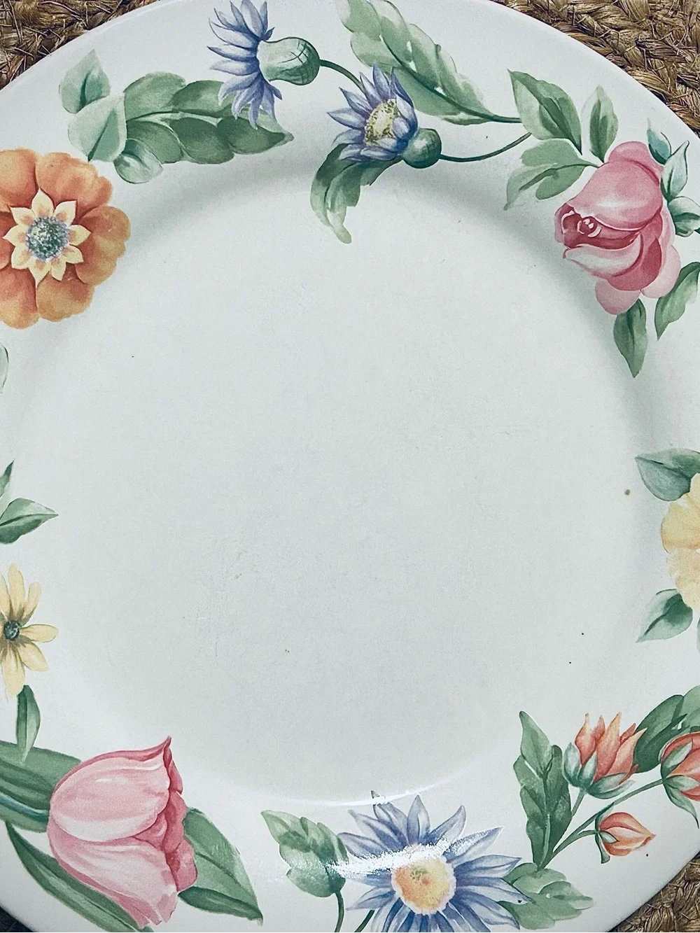1989-1990 Pfaltzgraf Floral Dinnerware plate/bowl VINTAGE 4 full sets available
